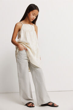 Springfield Kids Jeans culotte para menina