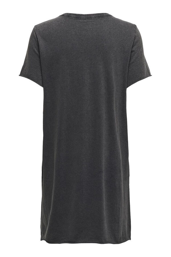Only Kurzes, kurz&auml;rmliges Kleid Schwarz