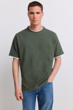 Springfield Double waffle T-shirt