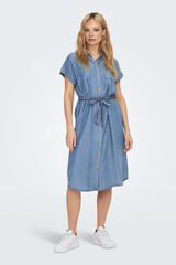 Only Kurzes Jeanskleid Blau