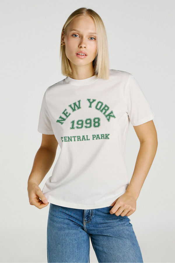 Jack & Jones Camiseta regular fit blanco