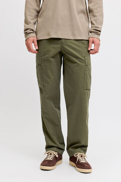 JJ REBEL Pantal&oacute;n cargo algod&oacute;n tiro medio