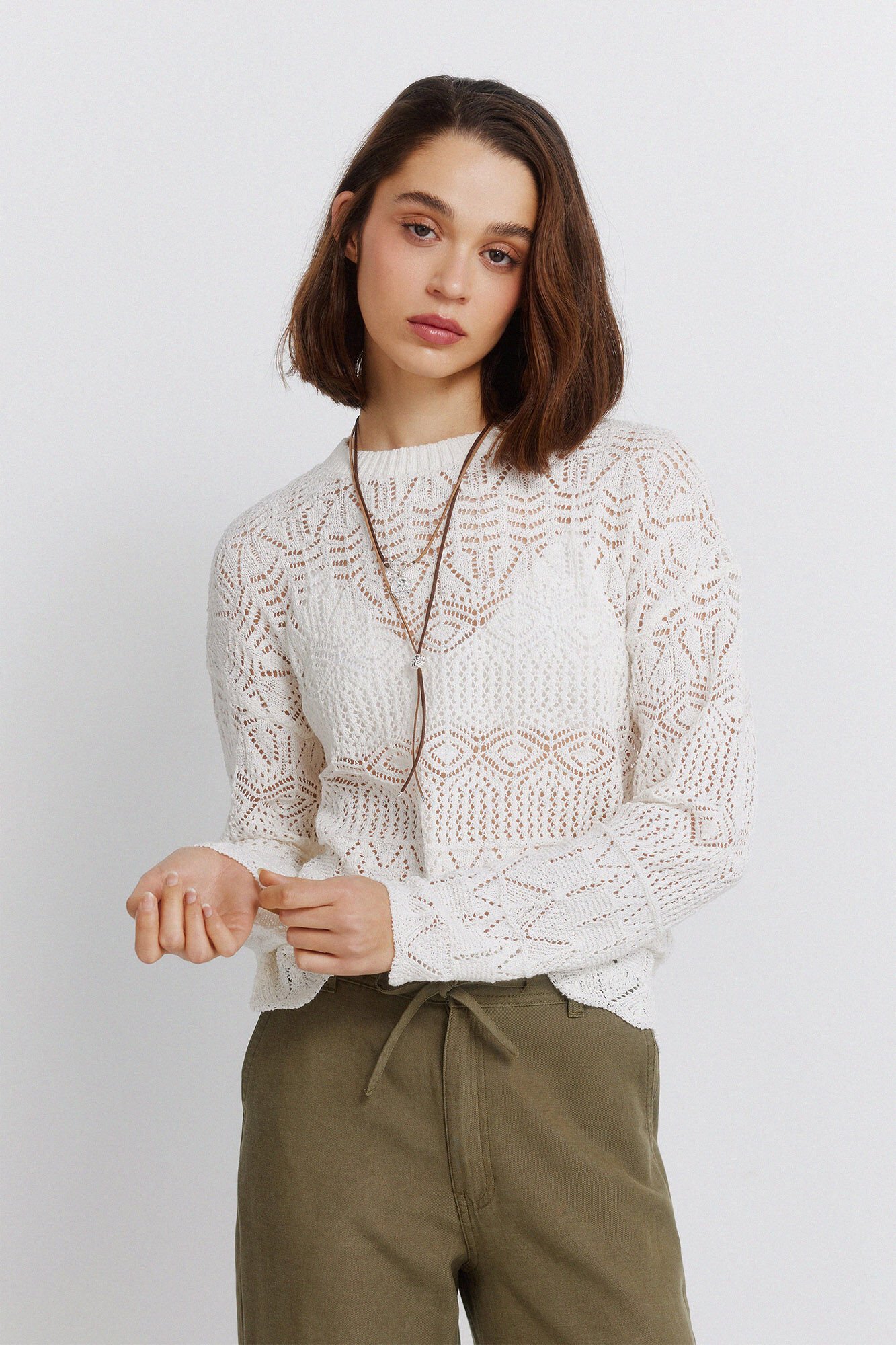 Springfield Pointelle jumper