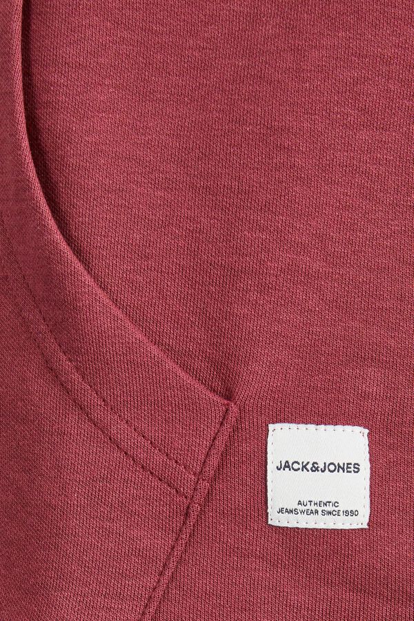 Jack & Jones Hoodie burgundy