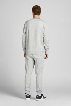 Springfield Tracksuit with round neck sweatshirt and long jogger trousers gris