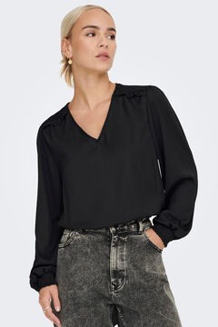 Springfield Long sleeve blouse black