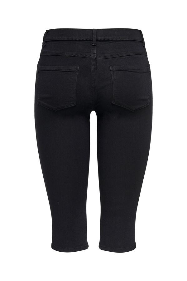 Only Capri-Jeans Schwarz