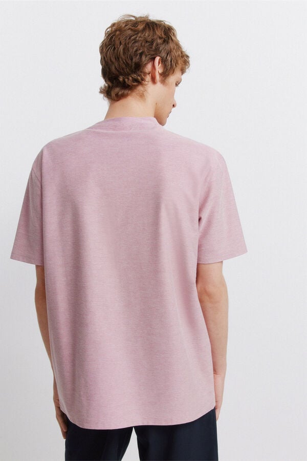 Springfield Oxford T-shirt pink
