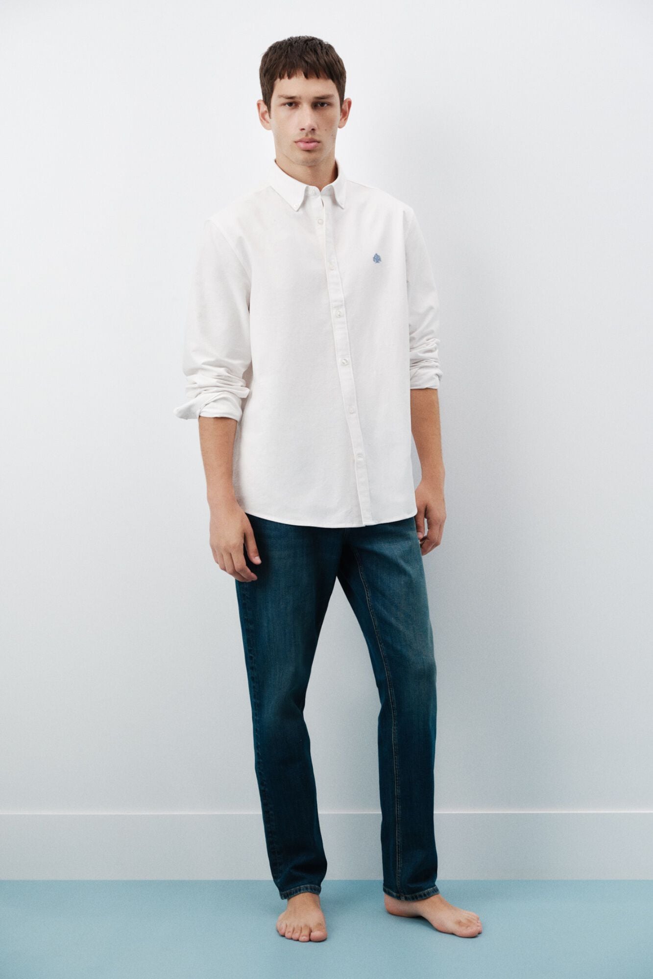 Springfield Overtinted slim fit jeans