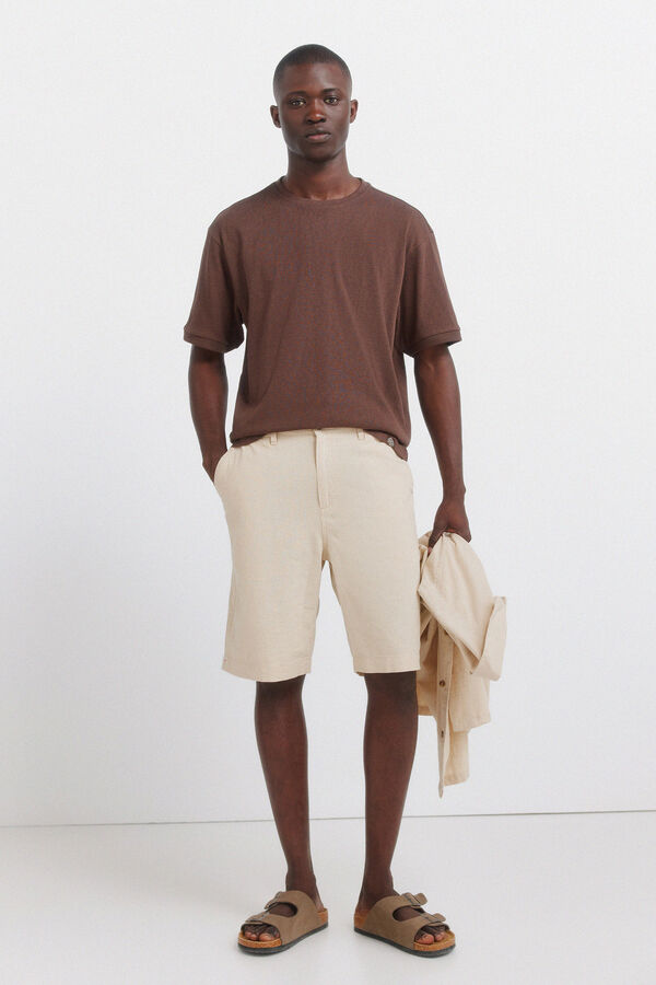 Springfield T-shirt r&uacute;stica cru