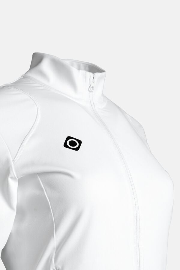 Izas Lightweight zip-up jacket white