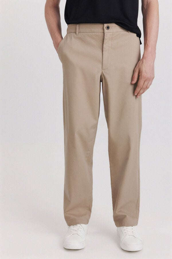 Springfield Straight fit chinos grey