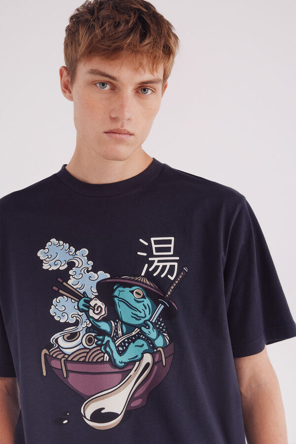 Springfield Frog T-shirt blue