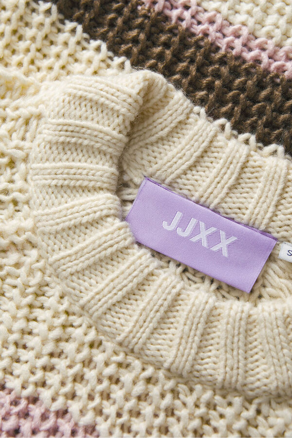 Jack & Jones Jersey rayas multicolor marfil