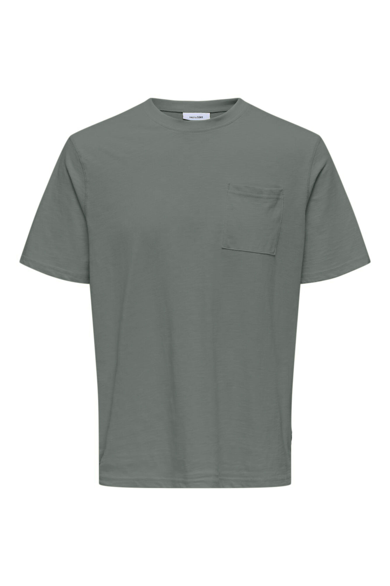 Only & Sons Herren-T-Shirt mit regular fit und kurz&auml;rmelig 