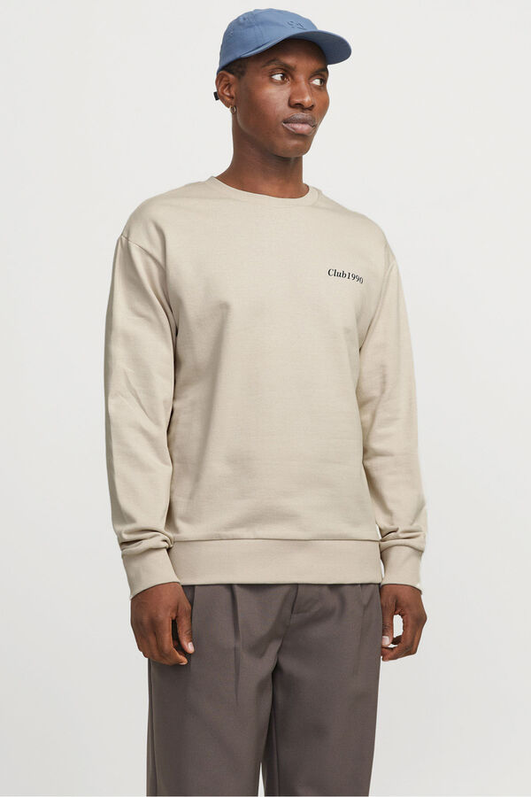 Jack & Jones Sudadera club 1990 gris