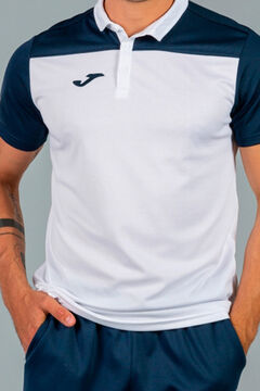 Joma Black M/C white i hobby polo shirt white