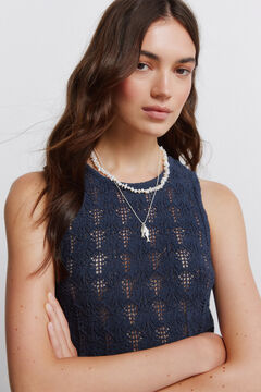 Springfield Pointelle vest top