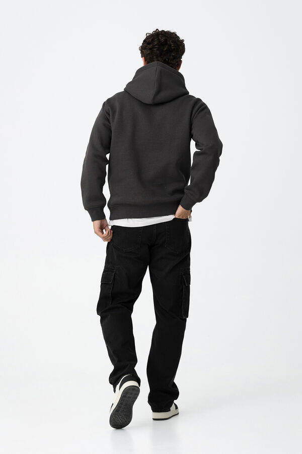 Tiffosi Young Wide Leg Cargo Jeans black