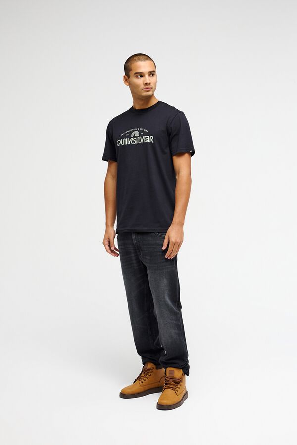 Quiksilver Camiseta de manga larga negro