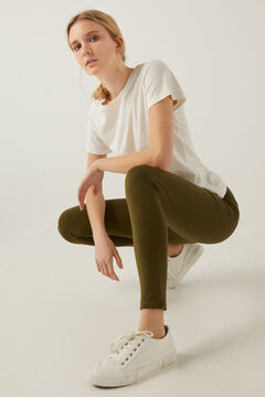 Springfield Legging basique coton biologique vert