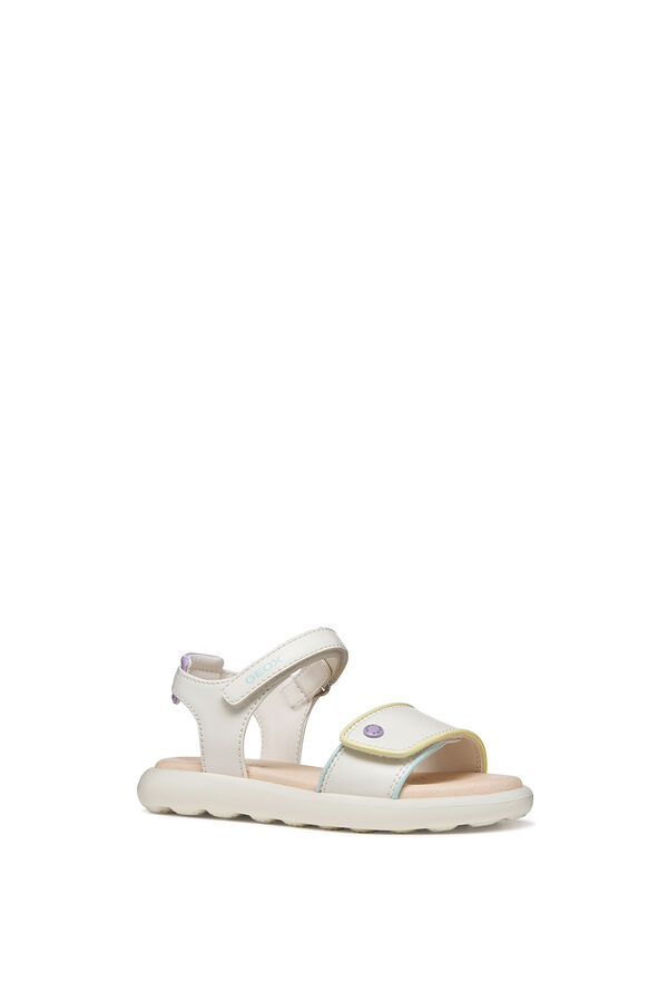 Geox Sandalia transpirable blanco