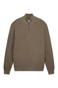 Springfield Cardig&atilde; estruturado liso