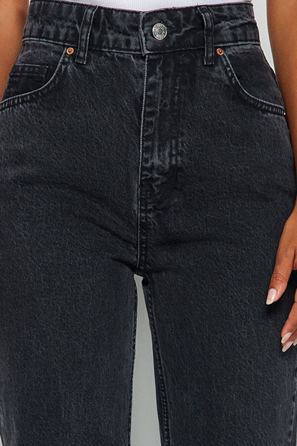 Trendyol Cal&ccedil;a jeans masculina comum cinzento