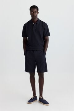 Springfield Piqu&eacute; basic regular fit polo shirt