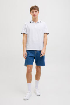 JJ REBEL Polo regular fit punto piqu&eacute;