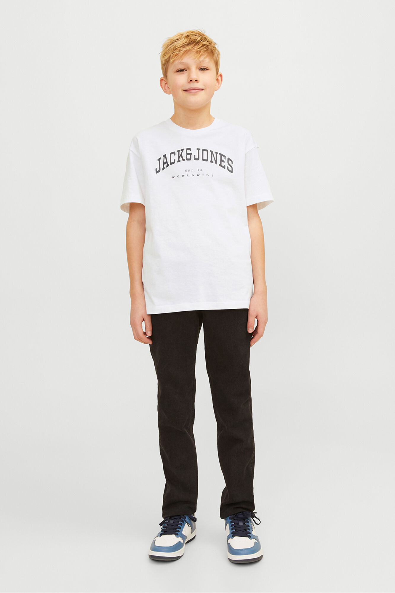 Jack & Jones Junior T-shirt relaxada logo