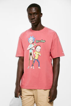 Springfield T-shirt Rick & Morty 3D fraise