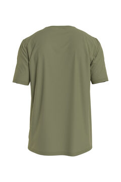 Springfield Camiseta manga corta con logo verde