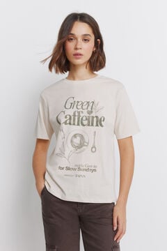 Springfield Short-sleeved T-shirt Le caf&eacute;