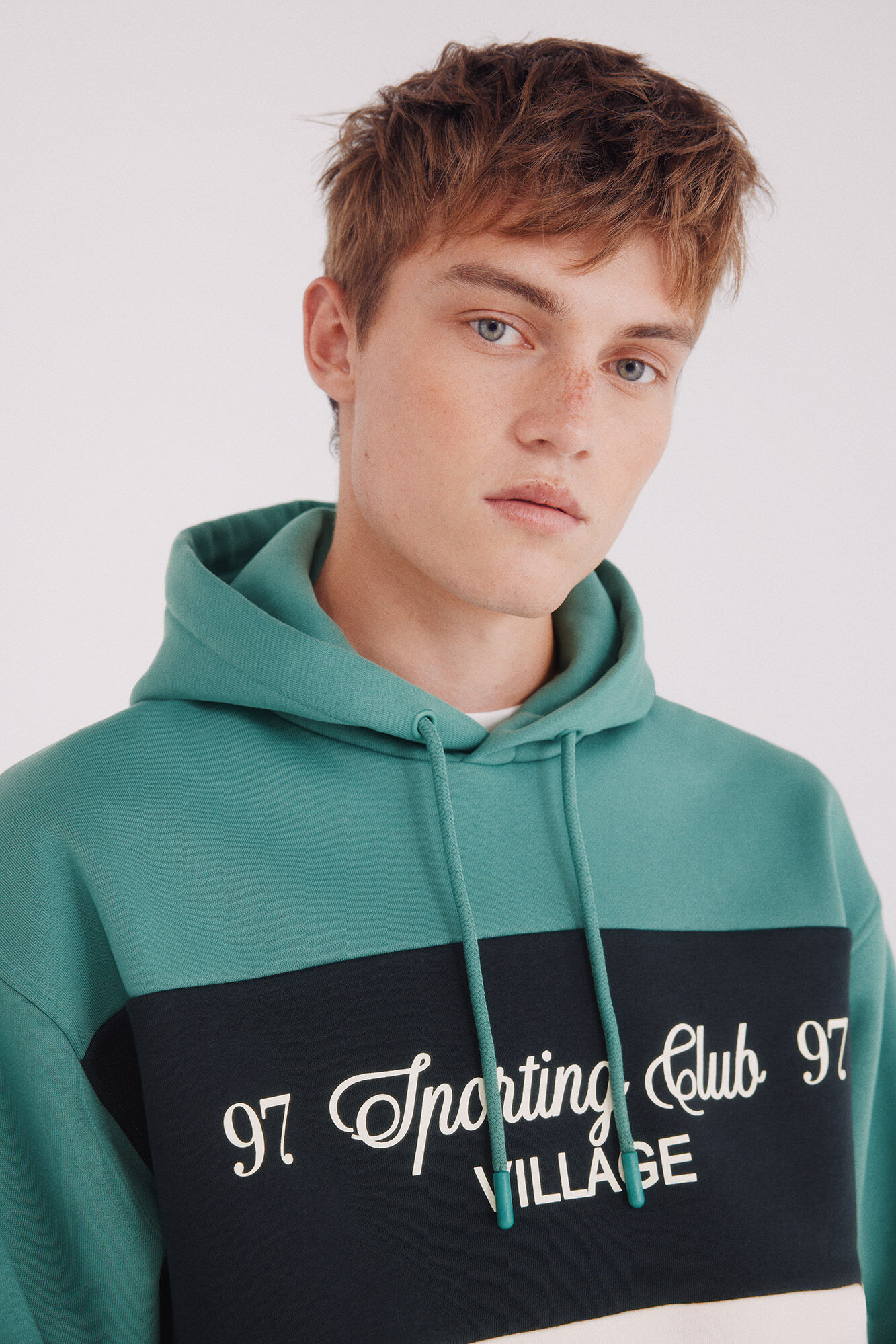 Springfield Fighter cut hood sweatshirt