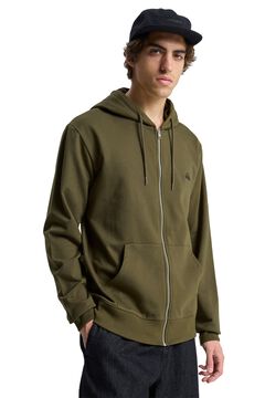 Quiksilver Hooded zip-up sweatshirt nude