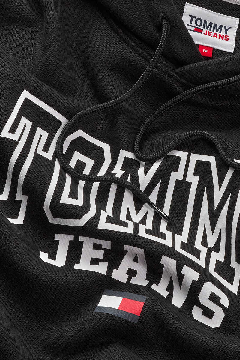 Springfield Men's Tommy Jeans sweatshirt with logo black