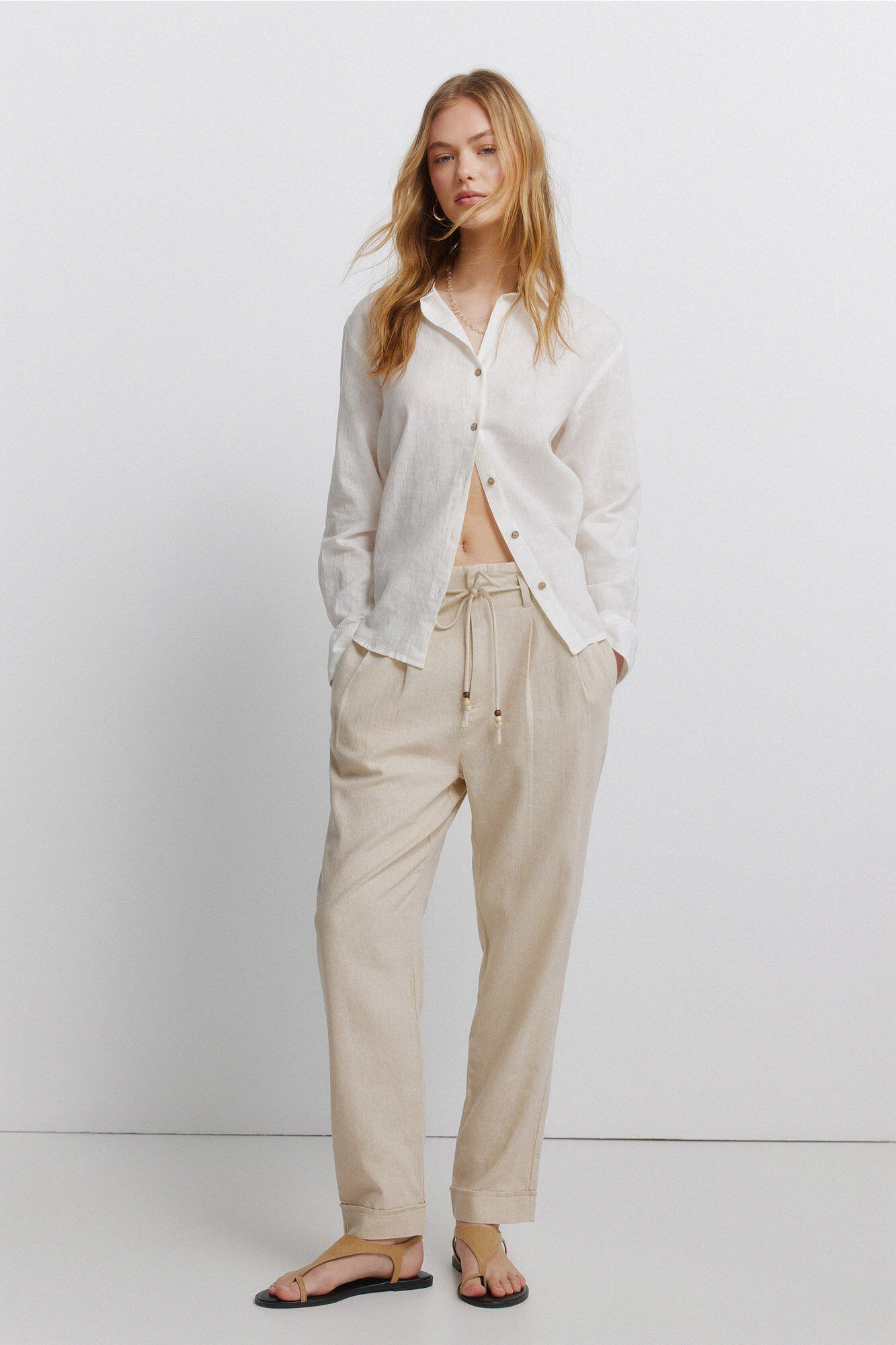 Springfield Linen trousers