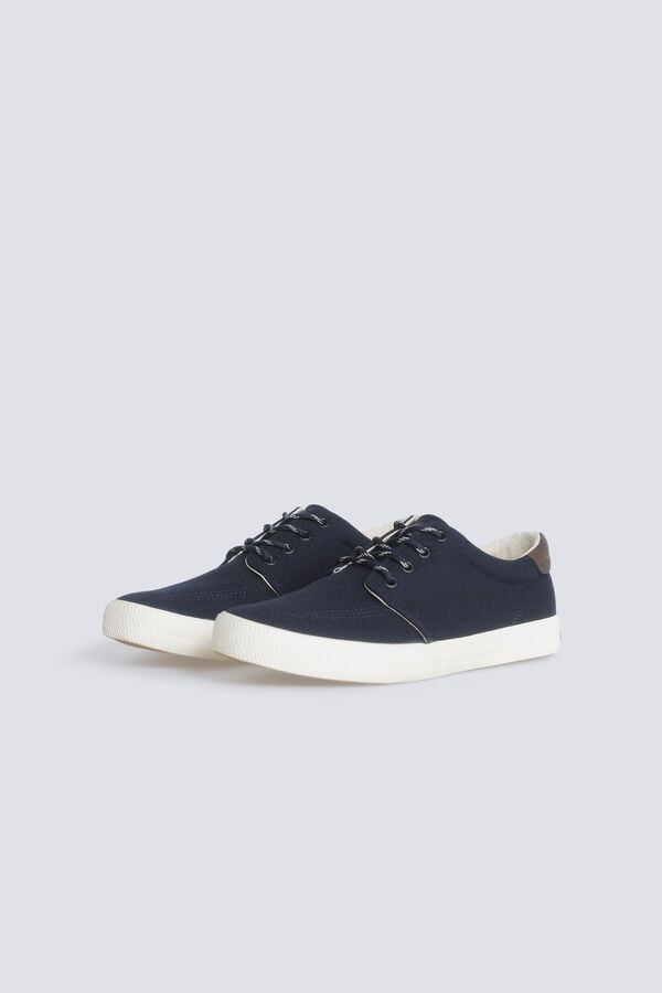 Springfield Iconic fabric sneaker blue