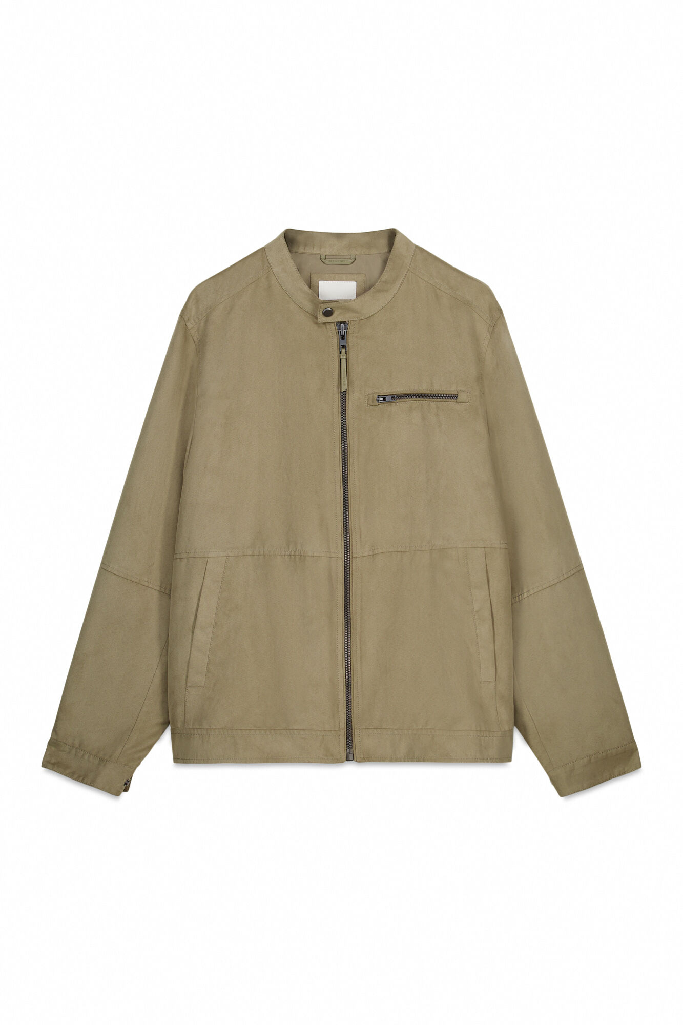 Springfield Suede-effect jacket