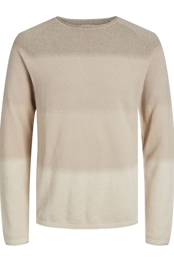 Jack & Jones Jersey-knit jumper brown