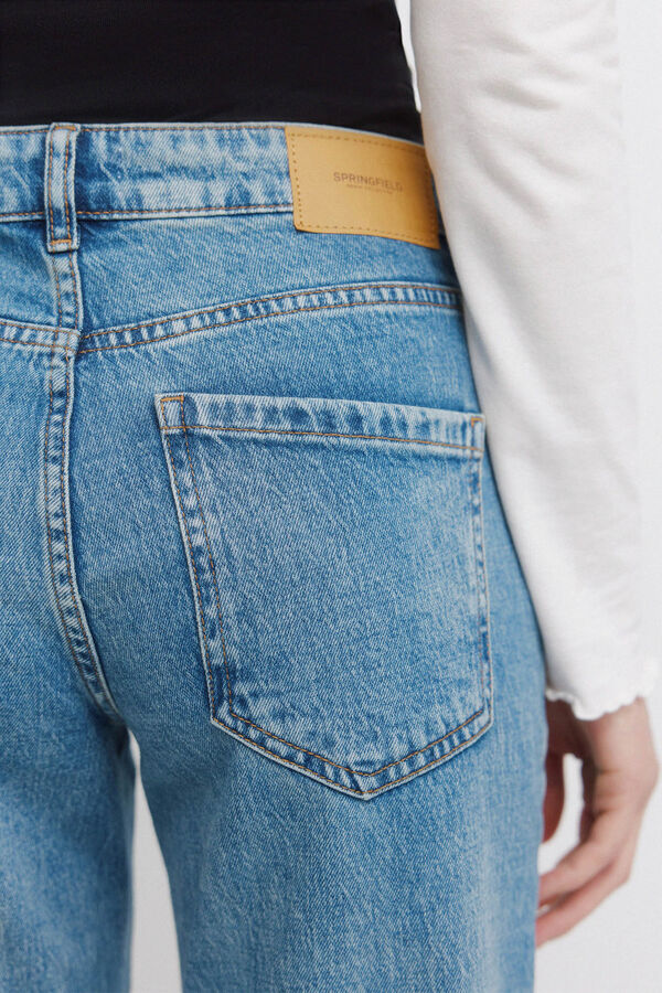 Springfield Mid-rise jeans blue