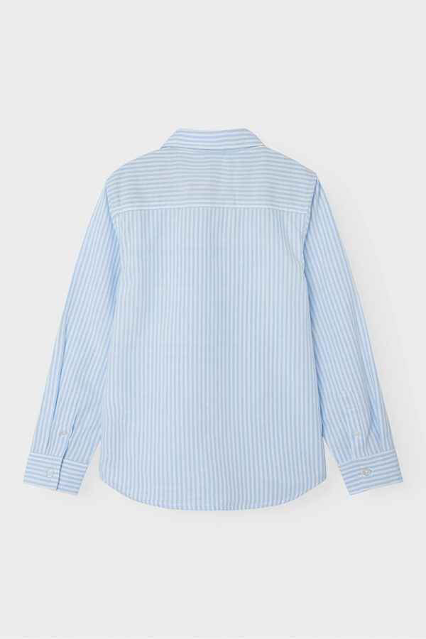 Name It Camisa oxford de rayas ni&ntilde;o azul