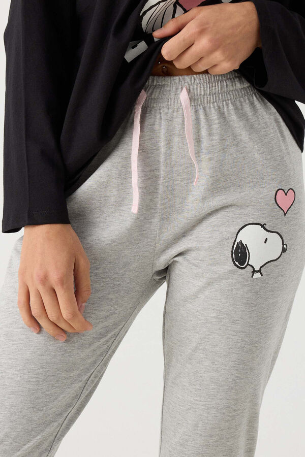 Springfield Pijama Snoopy negro
