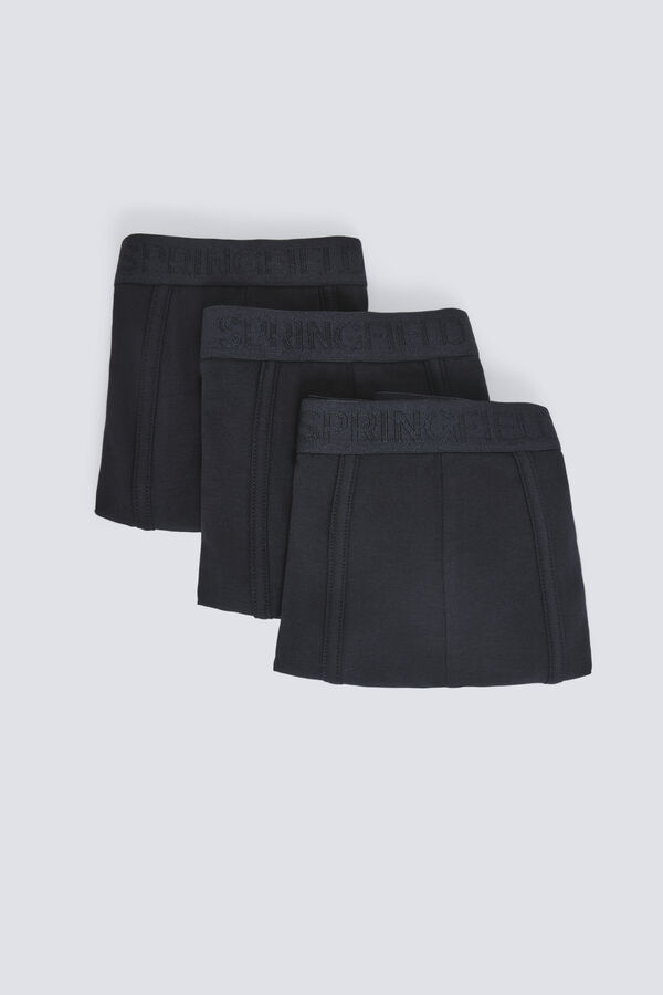 Springfield Pack 3 basic boxers black