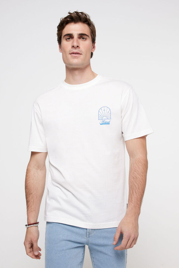 Springfield Short sleeve T-shirt white