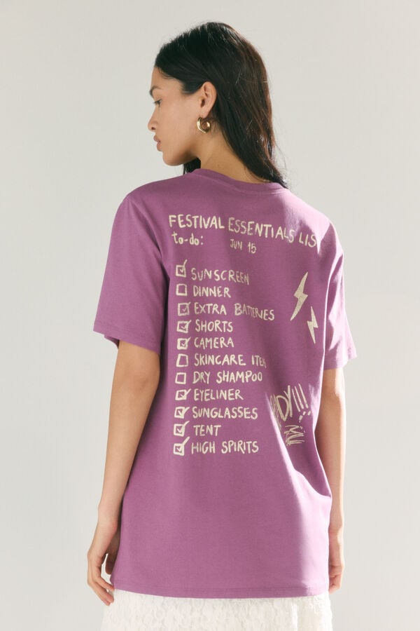 High Spirits Rebel Shirt morado/lila
