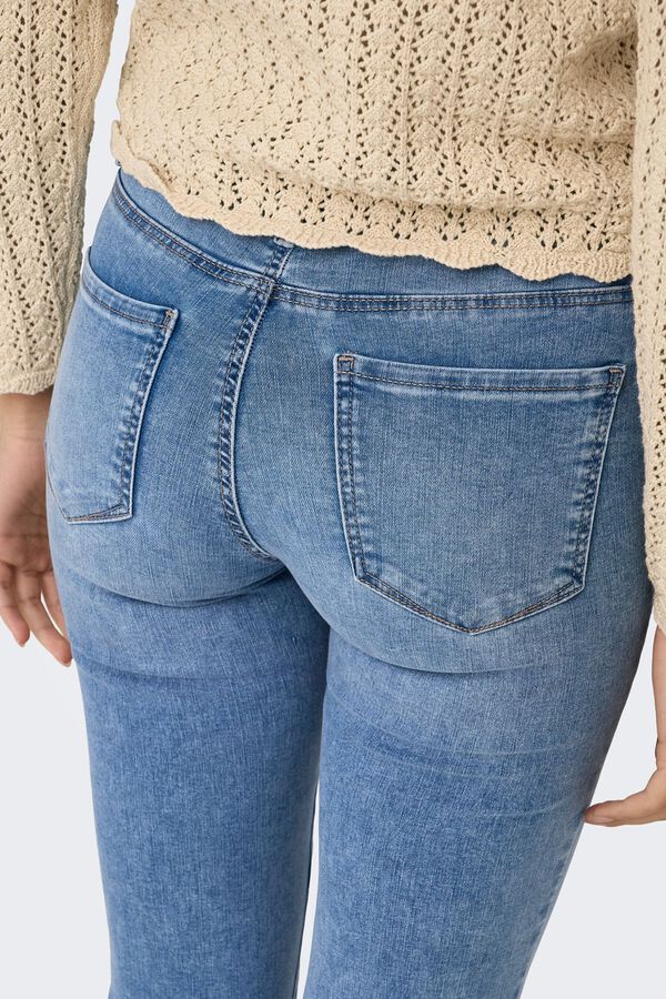 Only Jeans flared retro azul