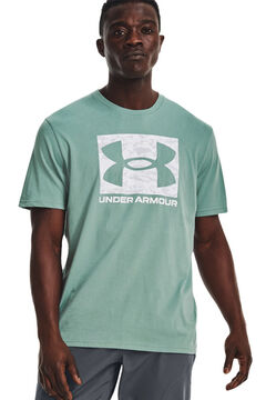 Springfield Kurzarm-Shirt Logo Under Armour grün