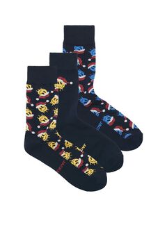 Jack & Jones Junior Pack of 3 cotton socks